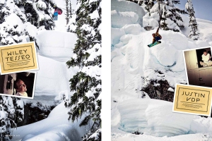 Wiley tesseo,justin vanderpoelen,snowboard canada,mark gribbon photography.